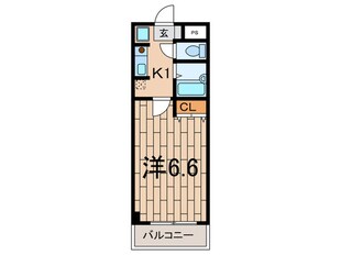 パティオ洗足の物件間取画像